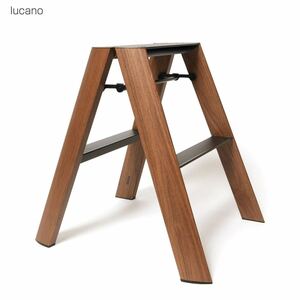 【2020年作】SOPH LUCANO BLACK WALNUT 2-STEP SOPHNET. STOOL hasegawa ハセガワ ウォールナット スツール ソフ ルカーノ fragment