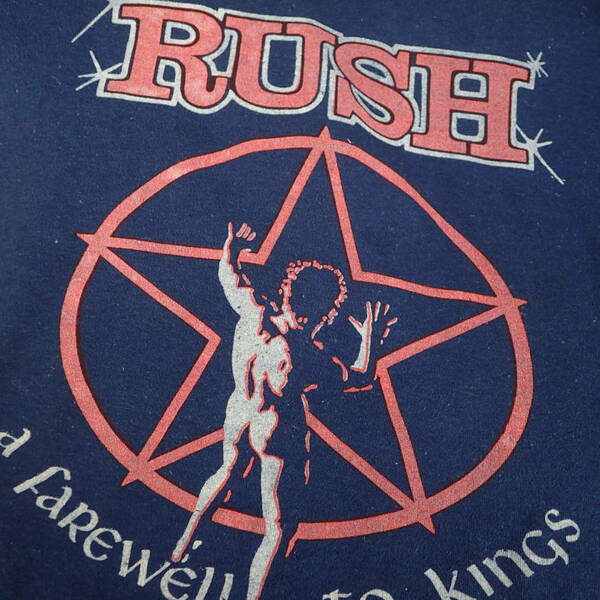 ■ 70s Rush Vintage T-shirt ■ ラッシュ ヴィンテージ Tシャツ 当時物 本物 バンドT ロックT hard rock progressive rock