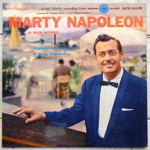 LP MARTY NAPOLEON & HIS MUSIC RCS-504M 米盤 CHUBBY JACKSON JOE PUMA CARMEN LEGGIO MICKEY SHEEN