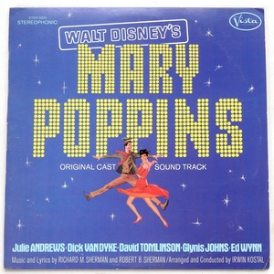 LP OST サントラ WALT DISNEY'S MARY POPPINS ORIGINAL CAST SOUND TRACK STER-5005 米盤