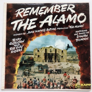 LP TERRY GILKYSON AND THE EASY RIDERS REMEMBER THE ALAMO KL-1216 米盤