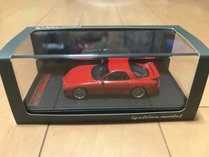 *[ modified goods ]IG 1/43 Mazda RX-7|Mazda RX-7 (FD3S) Type RS Red[IG0205 modified ]BBS RS wheel exchange 
