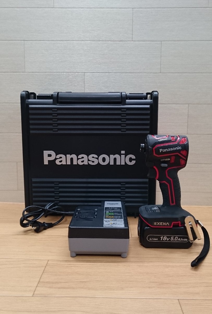 でのお Panasonic H0321-2F 充電インパクトドライバー EXENA EZ ...