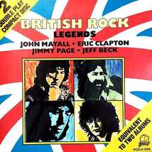 CD British Rock Legends US盤 ３大ギタリスト ジミーペイジ ジェフベック エリッククラプトン ジョンメイオール アルバートリー 89年 US盤_画像1