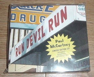 輸入盤2CD：BEATLES/PAUL MCCARTNEY/RUN DEVIL RUN/LIMITED EDITION INTERVIEW CD/スリップケース