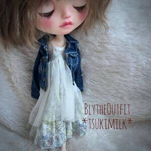 *ネオブライス*アウトフィット*お洋服セット*デニムジャケット*5点セット*tsukimilk*