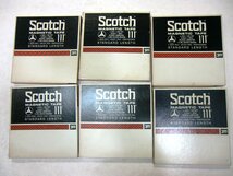 スコッチ Scotch MAGNETIC TAPE 111 STANDARD LENGTH 7号 オープンリールテープ 6本セット 現状品【エ755】_画像1