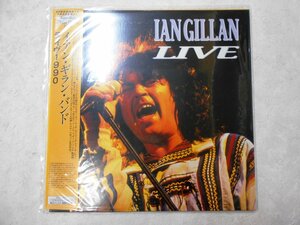 LD Ian *gi Ran * band live 1990 laser disk [o118]