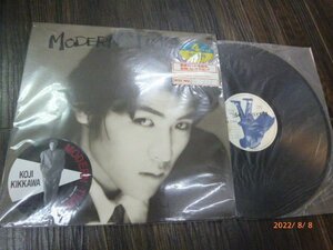 ◆日 N 0808 402 吉川晃司 - モダン・タイム SM28-5424 レコード 定形外発送