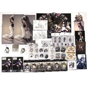 新品未使用 ブレイブリーデフォルト セカンド グッズセット 缶バッジ BRAVELYDEFAULT スクエニ ff FINALFANTASY 1円出品 送料210円