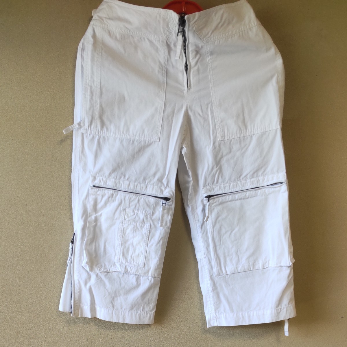 新品 ラルフローレン ワイドレッグ ヘンプ パンツ 白 2|PayPayフリマ