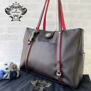 1円〜【極美品】Orobianco オロビアンコ シボレザー 肩掛けA4大容量 トートバッグ ビジネスバッグ メンズバッグ ブラウン 茶色