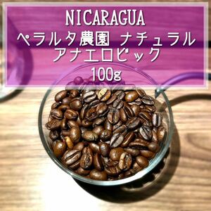 自家焙煎コーヒー豆 ニカラグア ペラルタ農園 アナエロビック 100g