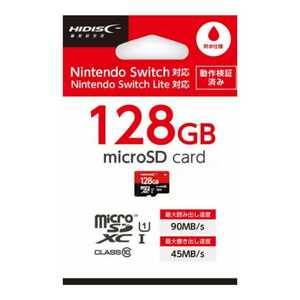 新品：HIDISC microSDXCカード 128GB class10