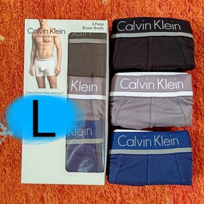 Calvin kleinカルバンクライン ボクサーパンツ Lサイズ 3枚セット