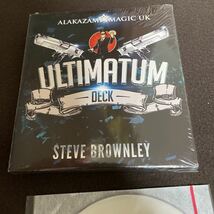 未開封　手品　マジック　新品未使用　Ultimatum Deck アルティメイタムデック　トランプ　カードマジック_画像1