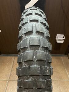 中古MCタイヤ MICHELIN ANAKEE WILD 120/70R19 ミシュラン アナキー 120 70 19 3516 K2430