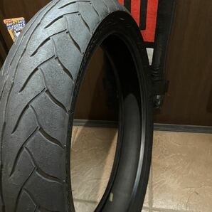 中古MCタイヤ 2021年製造 DUNLOP SPORTMAX D220 ST 120/70ZR17 ダンロップ スポーツマックス 120 70 17 2817 K2434の画像4