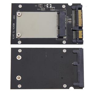 新品■ mSATA miniSATA → SATA 3.0/ 6.0Gbps対応 変換 アダプタ