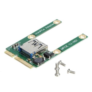 新品即決■送料無料mini PCI Express(フル・ハーフ対応)→USB 3.0 拡張カードBluetooth.無線ＬＡＮ mini PCI Expressスロット有効