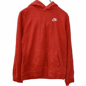 NIKE プルオーバーパーカー レディース XLサイズ ビッグサイズ ナイキ レッド 古着卸 アメリカ仕入 t2208-3655