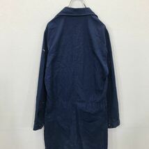 長袖つなぎ W35 サイズ表記42L ワークウェア 作業服 ネイビー 古着卸 アメリカ仕入 t2207-4325_画像8