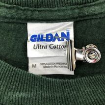 GILDAN プリントTシャツ Mサイズ ギルダン カーキ ロングTシャツ 古着卸 アメリカ仕入 t2208-3384_画像7