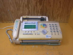 *U/899* sharp SHARP*FAX telephone machine facsimile *UX-E3CL* Junk 