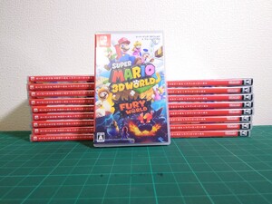 【Switch】 スーパーマリオ 3Dワールド+フューリーワールド 18個セット