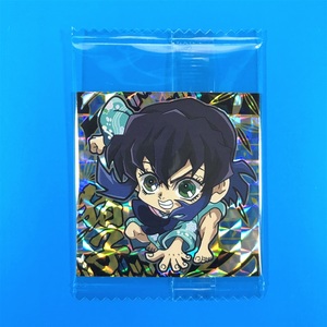 【ギザ 7-10 Sレア 猪子】鬼滅 七 ★★★ 鬼滅の刃 ディフォルメシールウエハース 其ノ七 其の七【内袋未開封】(管理用:B)