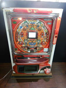 C735 超激レア 三共 SANKYO パチンコ実機 フィーバーパワフルⅢ/3 家庭用電源 初期パネル?保留玉連チャン? 夢夢ちゃん レトロ