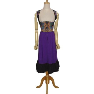 WENDELSTEIN DIRNDL ディアンドル チロル ワンピース レディース Sサイズ位 ヨーロッパ 古着 民族衣装 ドレス