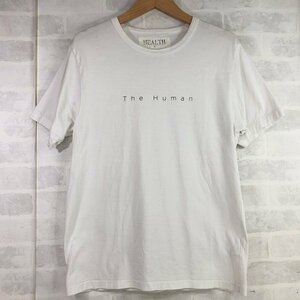 HEALTH ヘルス The Human クルーネック 半袖 Tシャツ SIZE: M ホワイト 日本製 MH632022080515