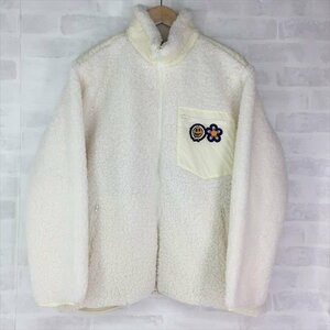 MISTER CHILD DOUBLE LOGO FLEECE ミスターチャイルド ダブルロゴフリース ジャケット ホワイト SIZE:L MH632022082905