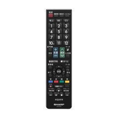 シャープ部品：リモコン/0106380587液晶テレビ用〔メール便対応可〕