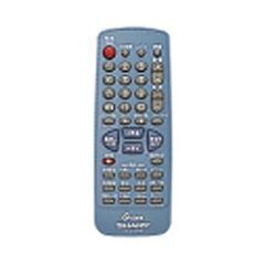 シャープ部品：リモコン/0026381101テレビデオ用〔メール便対応可〕