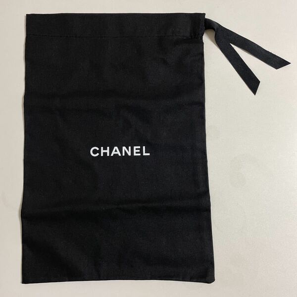 即決☆CHANEL シャネル 巾着 保存袋 袋 34×24cm ②