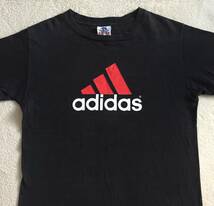 ◆ビンテージ adidas equipment logo Tシャツ アディダス エキップメント USA製 検 90S EQT_画像2