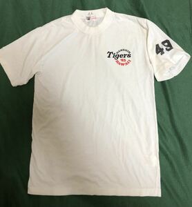 40年前の逸品　阪神タイガース　1983年　ハワイキャンプ　選手実使用Tシャツ 49番　アシックス製