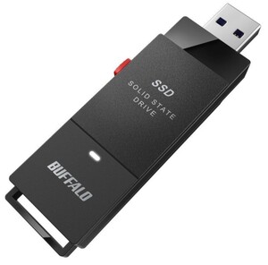 バッファロー BUFFALO USB 3.2 ポータブルSSD 1TB SSD-PUT1.0U3-B/ N
