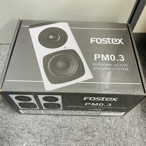 FOSTEX フォステクス アクティブスピーカー PM0.3 B ペア　音出しOK No.12