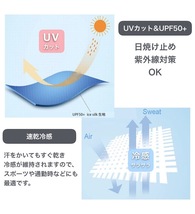 フェイスカバー ゴルフ ひんやり uv 冷感 耳掛け 耳かけ 顔 首 UVカット 夏 洗える ネックカバー エメラルド_画像3