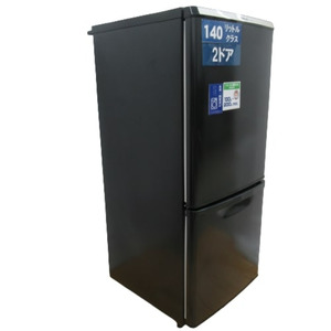 Panasonic パナソニック 冷蔵庫 138L 2ドア Joshinオリジナルモデル NR-BW148C-K 2016年製 一人暮らし 洗浄・除菌済み