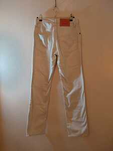 リーバイス 502 ホワイトパンツ　Levi's　ホワイトジーンズ　ロングパンツ　白　28インチ　Sサイズ　XSサイズ