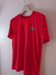 ナイキ NIKEシャツ Dri-FIT仕様「RUN」ランニングTシャツ Sサイズ カットソー 　ランニングシャツ トレーニングウェア