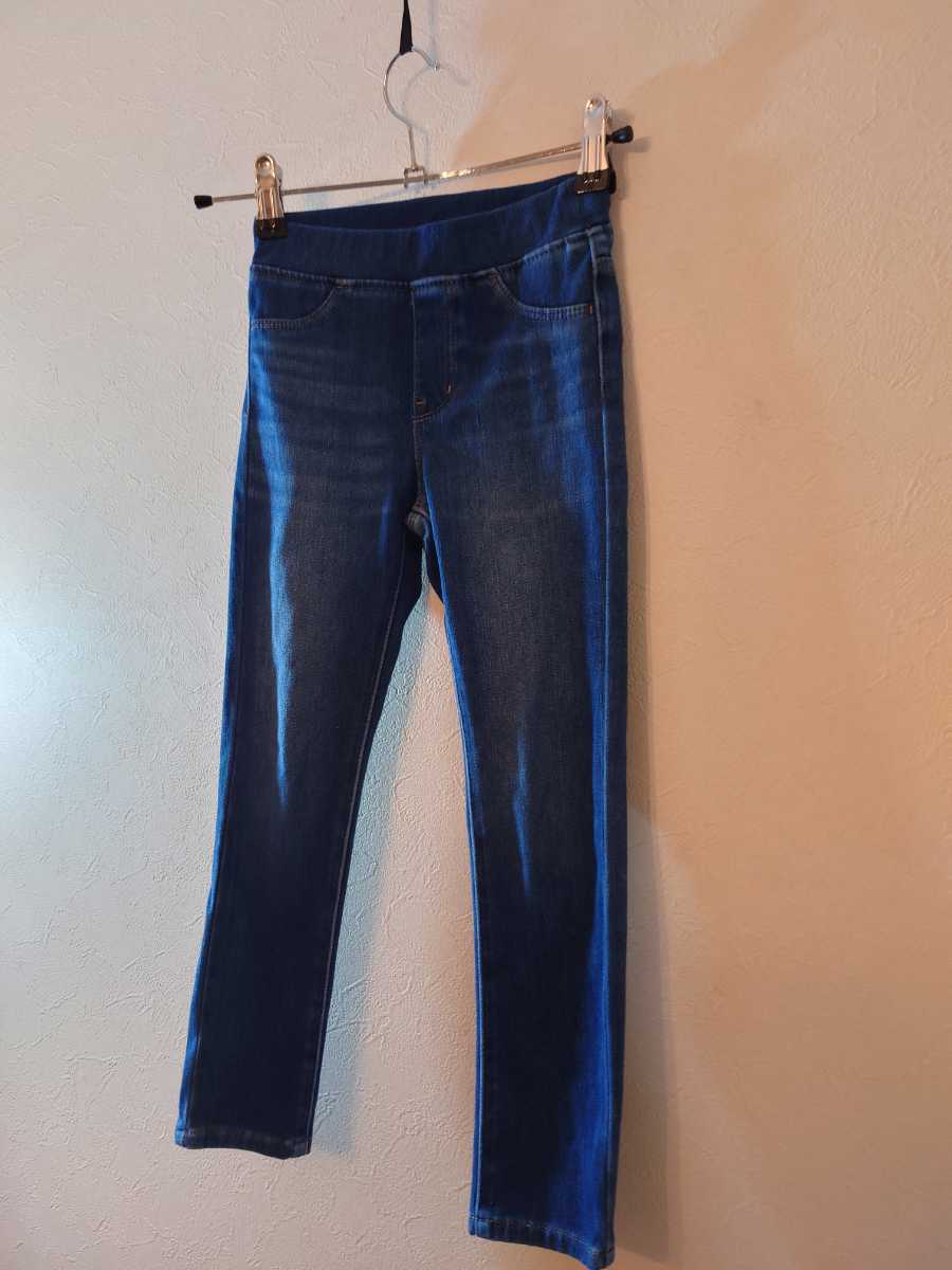 110cmサイズ ユニクロ キッズ用ウルトラストレッチ スキニージーンズ 子供用