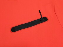 NIKE ショートスリーブ トップ トレーナー ニケ像 オレンジ M ナイキ テックフリース 半袖 Tシャツ スウェット CZ3504-837_画像7