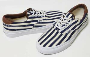 VANS バンズ ERA 59 エラ ストライプ 紺 白 23.5cm