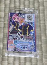 アイカツ　マクドナルド　ハッピーセット　ロージー　ダブルブレスレット　ROLA SAKURABA カード　_画像2