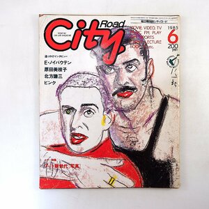 CITY ROAD 1985年6月号／インタビュー◎E.ノイバウテン、原田美枝子、北方謙三、ピンク、第三エロチカ、第三舞台 シティロード
